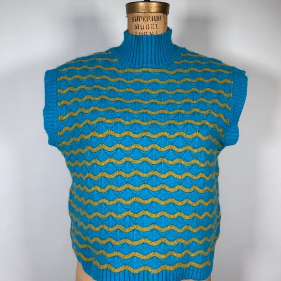 United Color Of Benetton Sleeveless Sweater - Picture 1 of 6